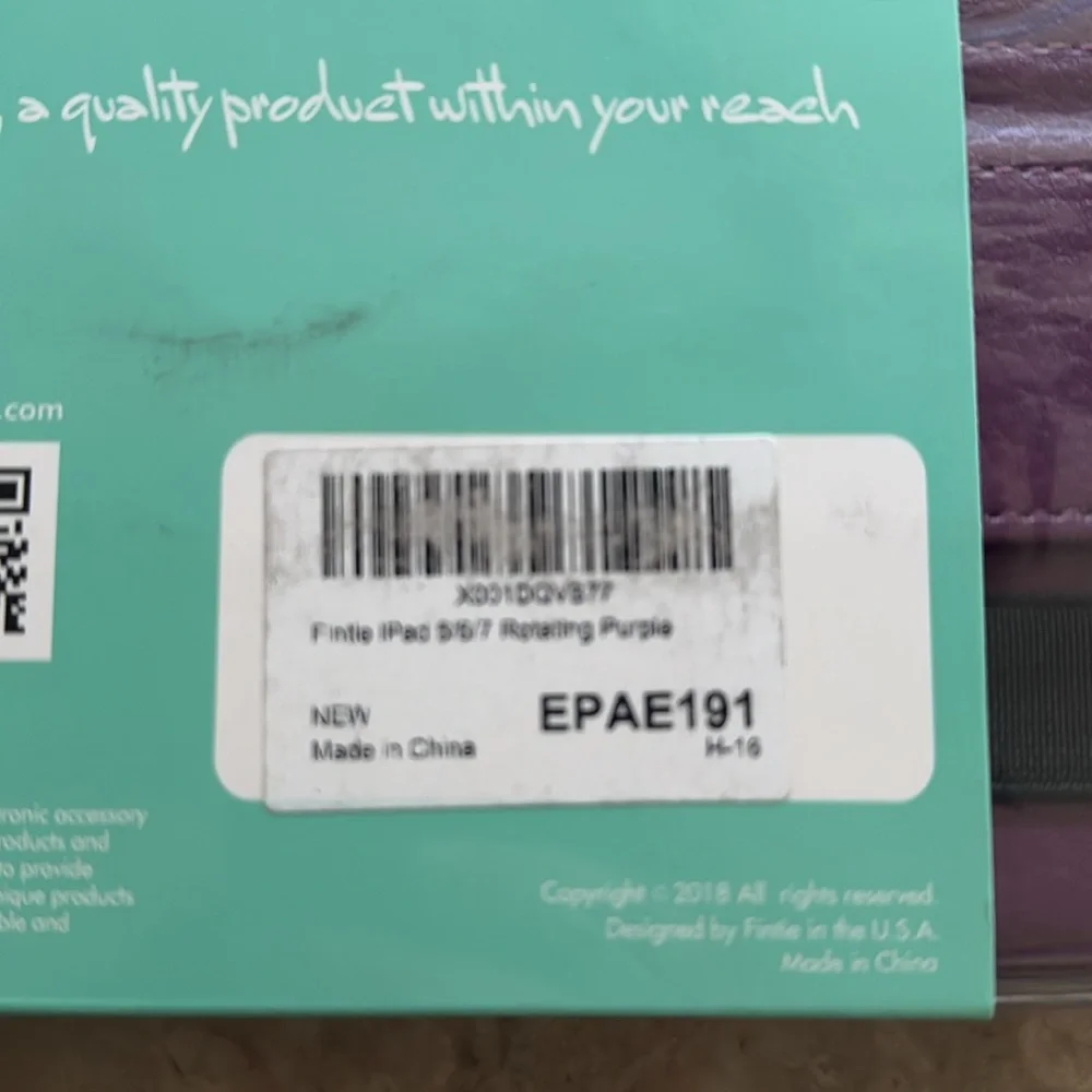 NWT-Fintie Purple Tablet Case